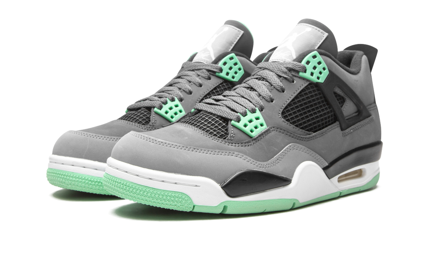 Air Jordan 4 Retro "Green Glow"