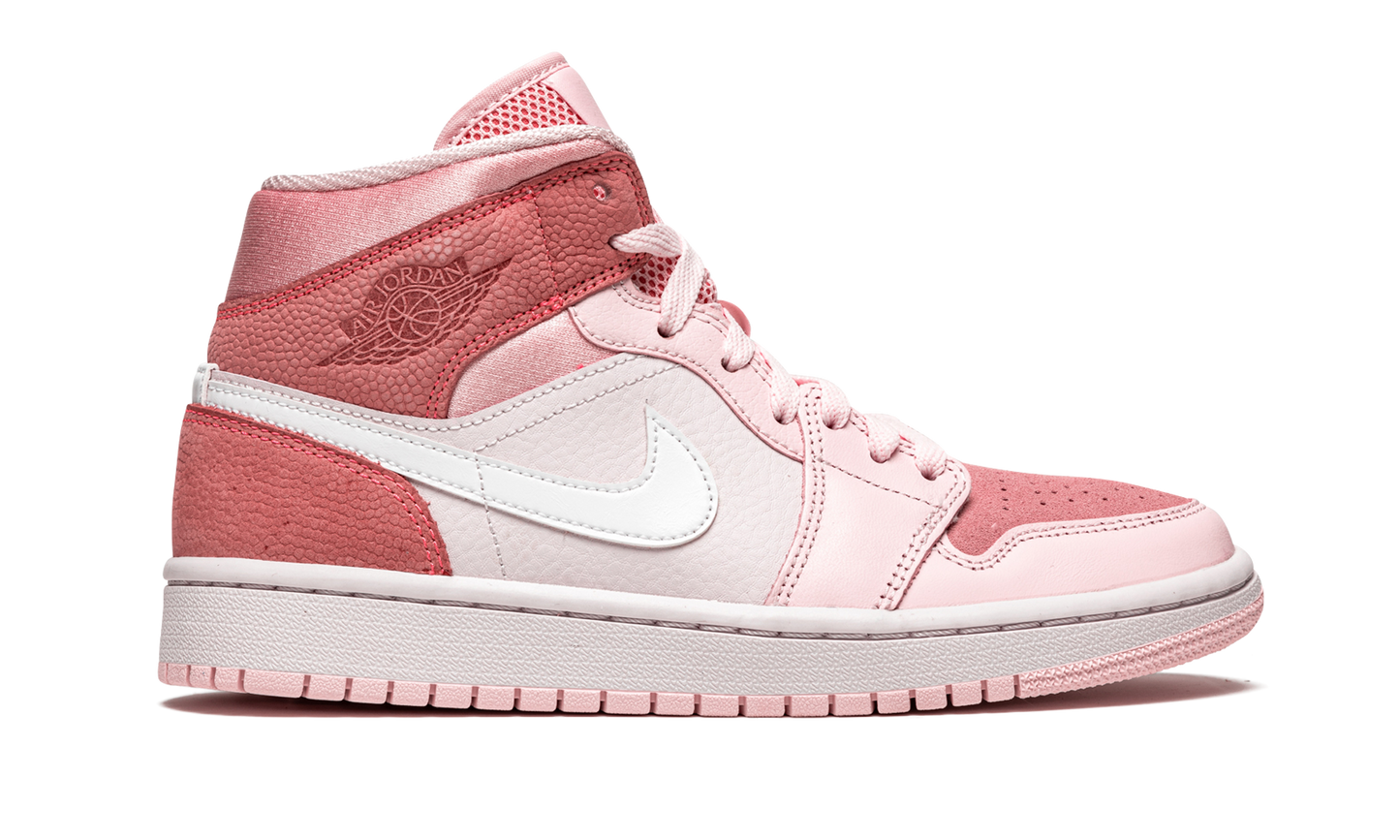 Air Jordan 1 Mid WMNS "Digital Pink"