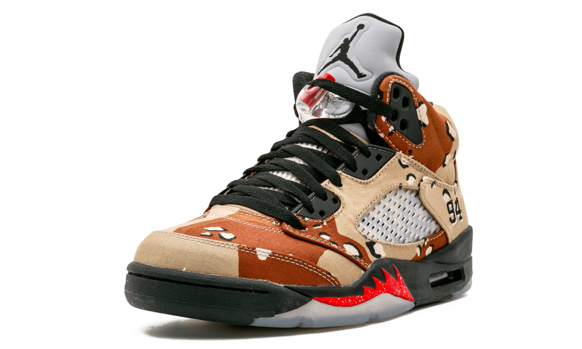 Air Jordan 5 Retro Supreme "Camo"