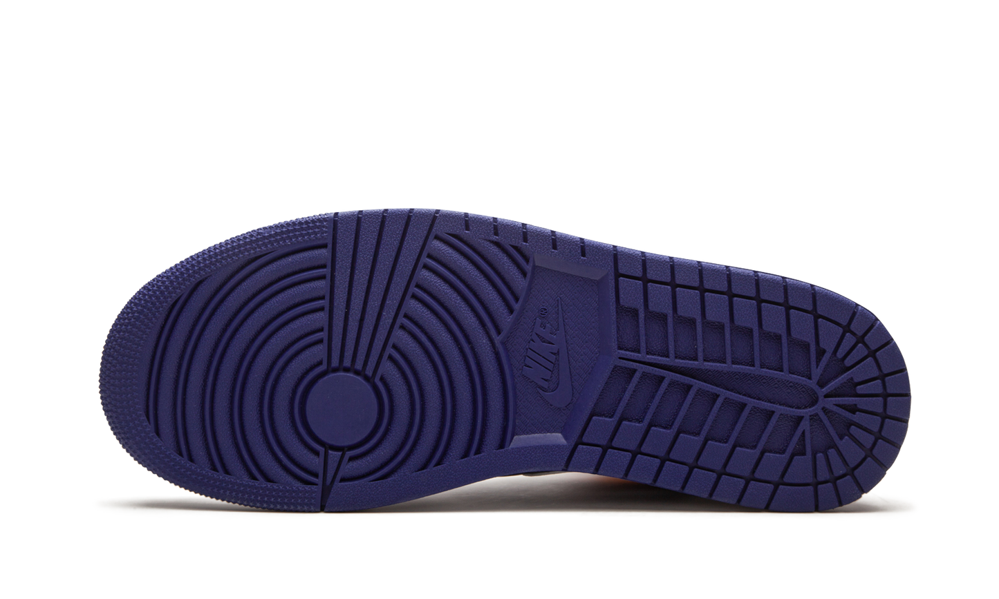 Air Jordan 1 Mid "Royal Blue / Laser Orange"