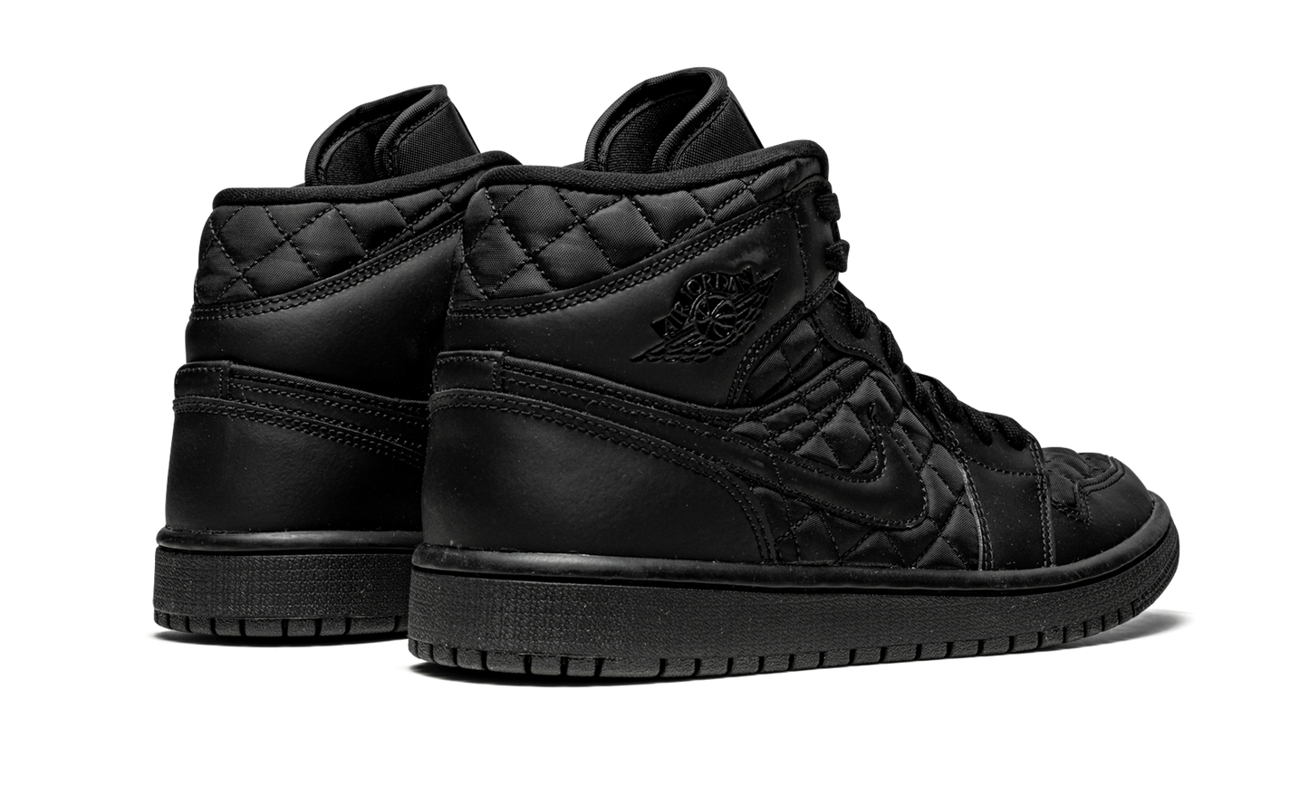 AIR JORDAN 1 MID QUILTED WMNS "Black"