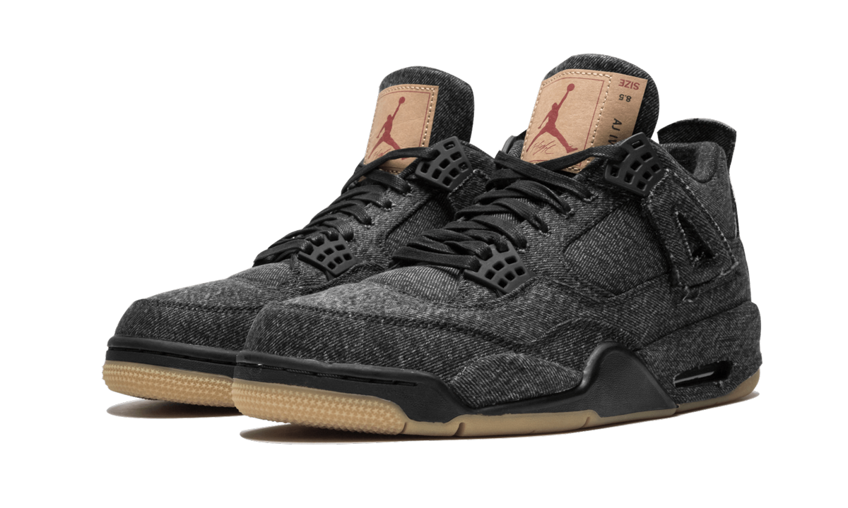 Air Jordan 4 Retro Levis NRG "Black Levis"