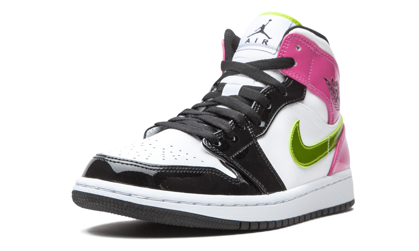 Air Jordan 1 Mid SE "Cyber / Active Fuchsia"