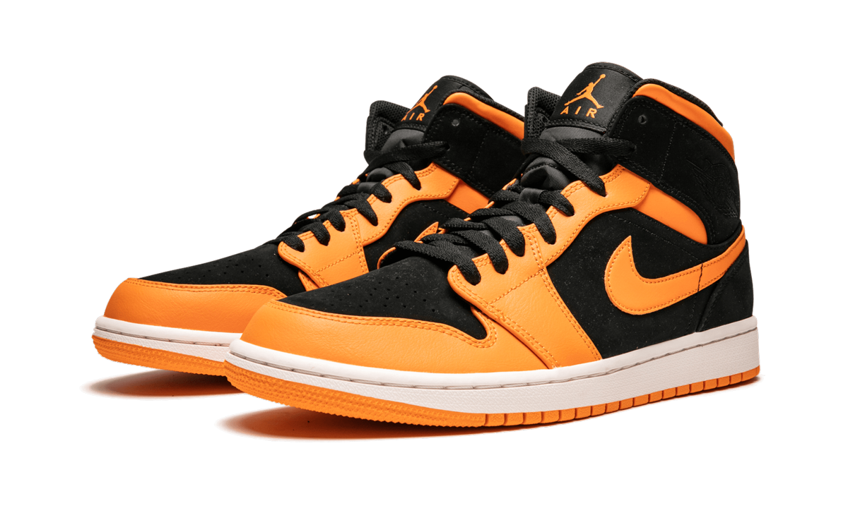 Air Jordan 1 Mid "Orange Peel"