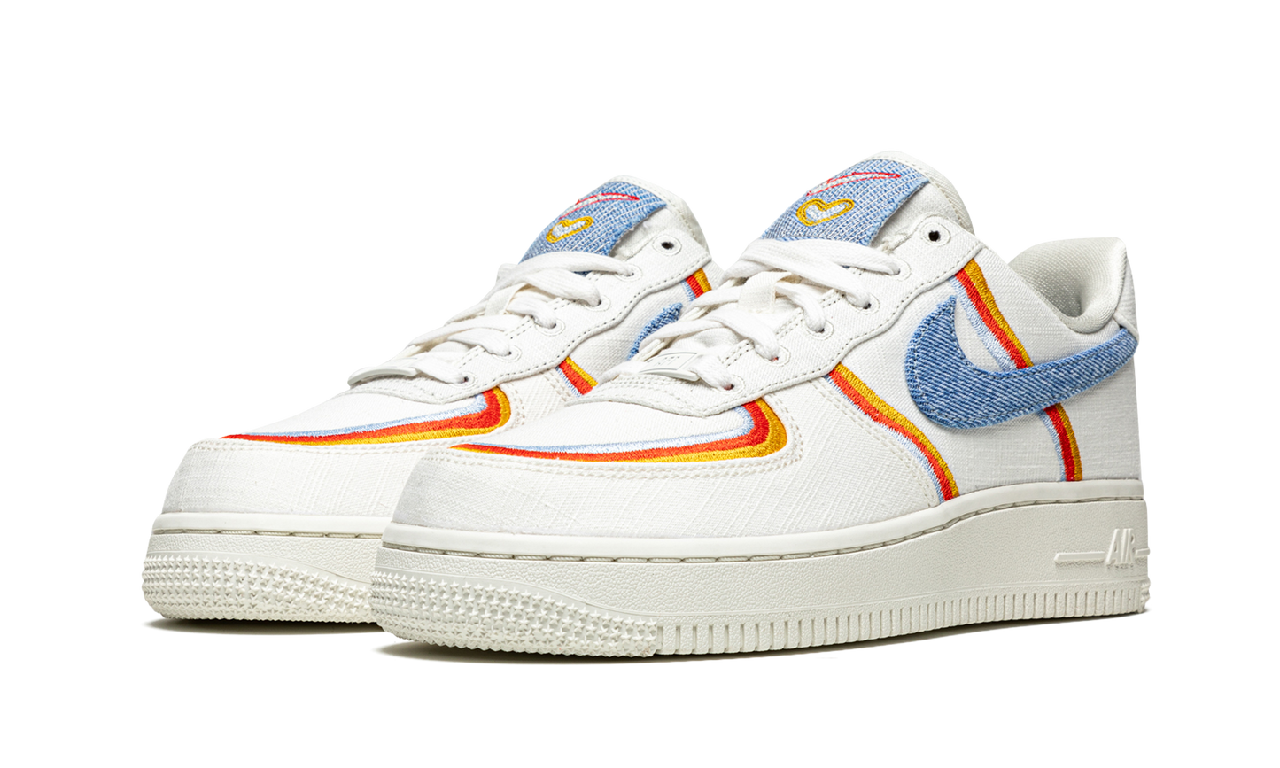 AIR FORCE 1 '07 LV8 MNS WMNS "Denim Swoosh"