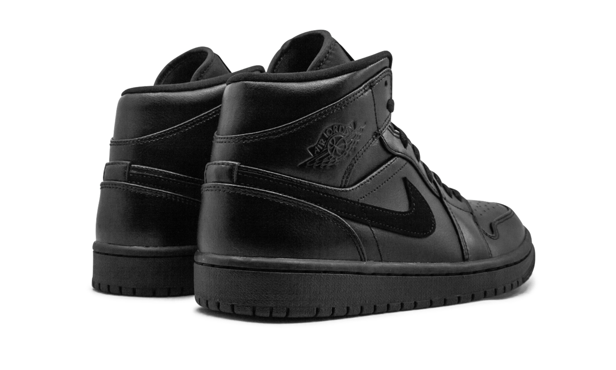 Air Jordan 1 Mid "Triple black"
