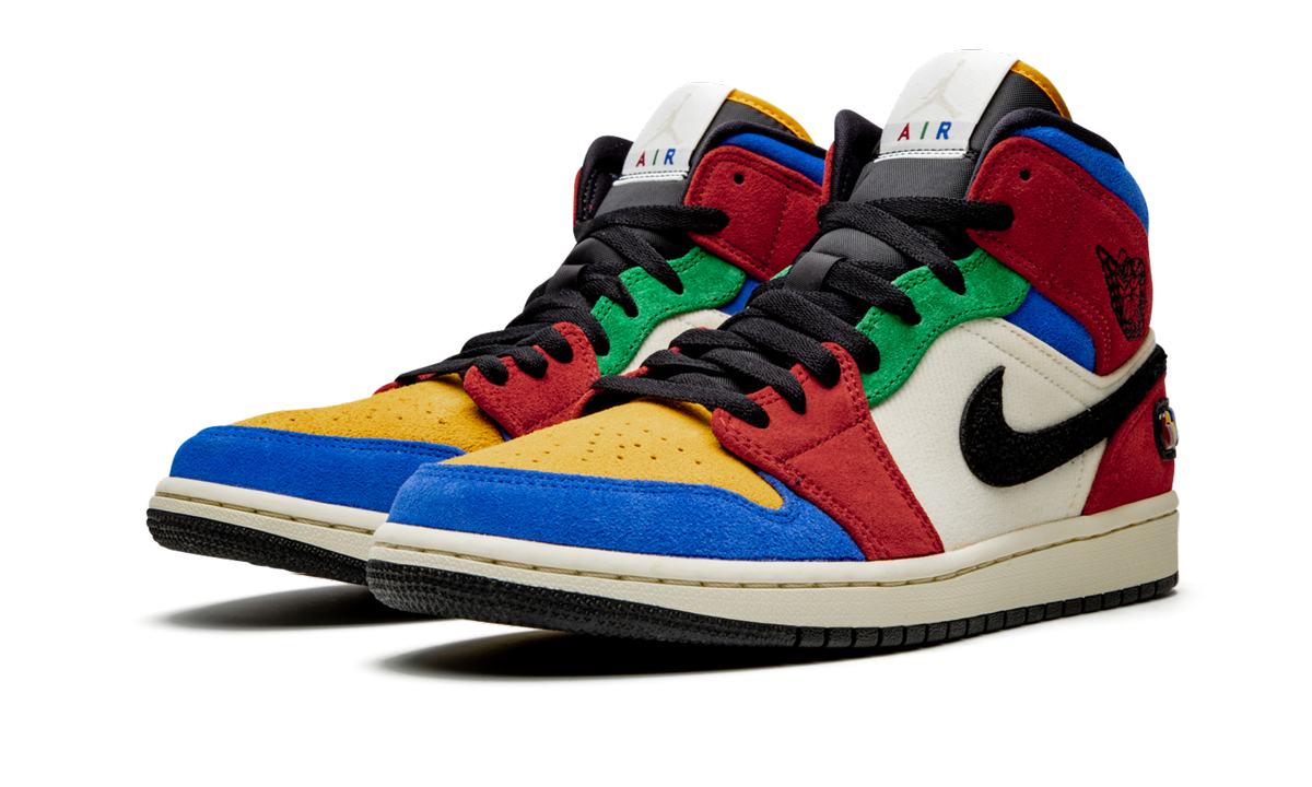 Air Jordan 1 Mid "Blue The Great - Fearless"