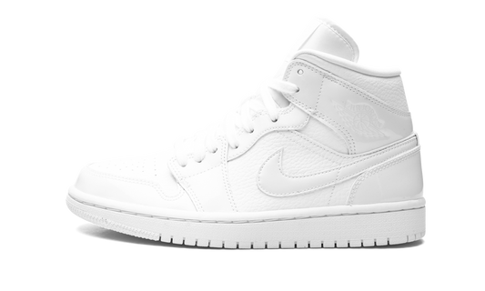 AIR JORDAN 1 MID WMNS "Triple White"