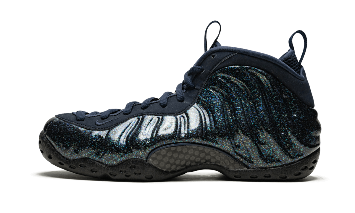 AIR FOAMPOSITE ONE MNS WMNS "Obsidian Glitter"