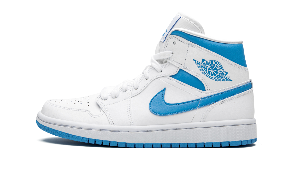 AIR JORDAN 1 MID WMNS "UNC"