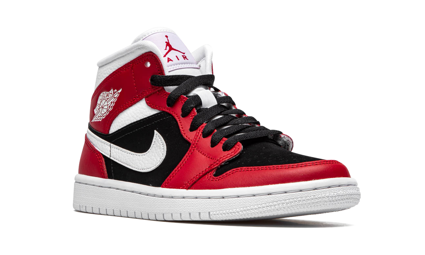 AIR JORDAN 1 MID WMNS "Gym Red / Black"
