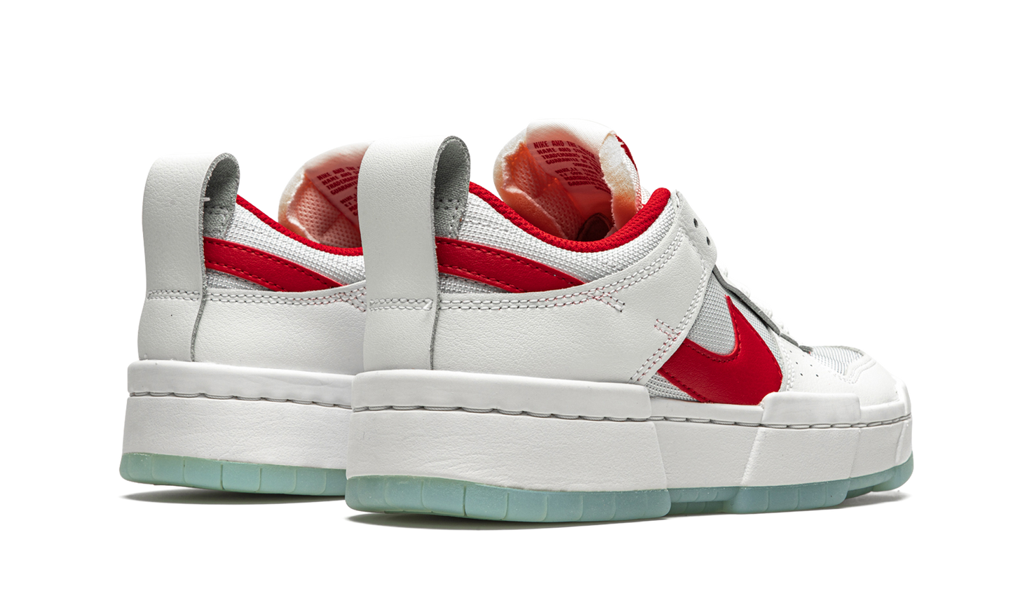DUNK LO DISRUPT WMNS "Summit White / Gym Red"