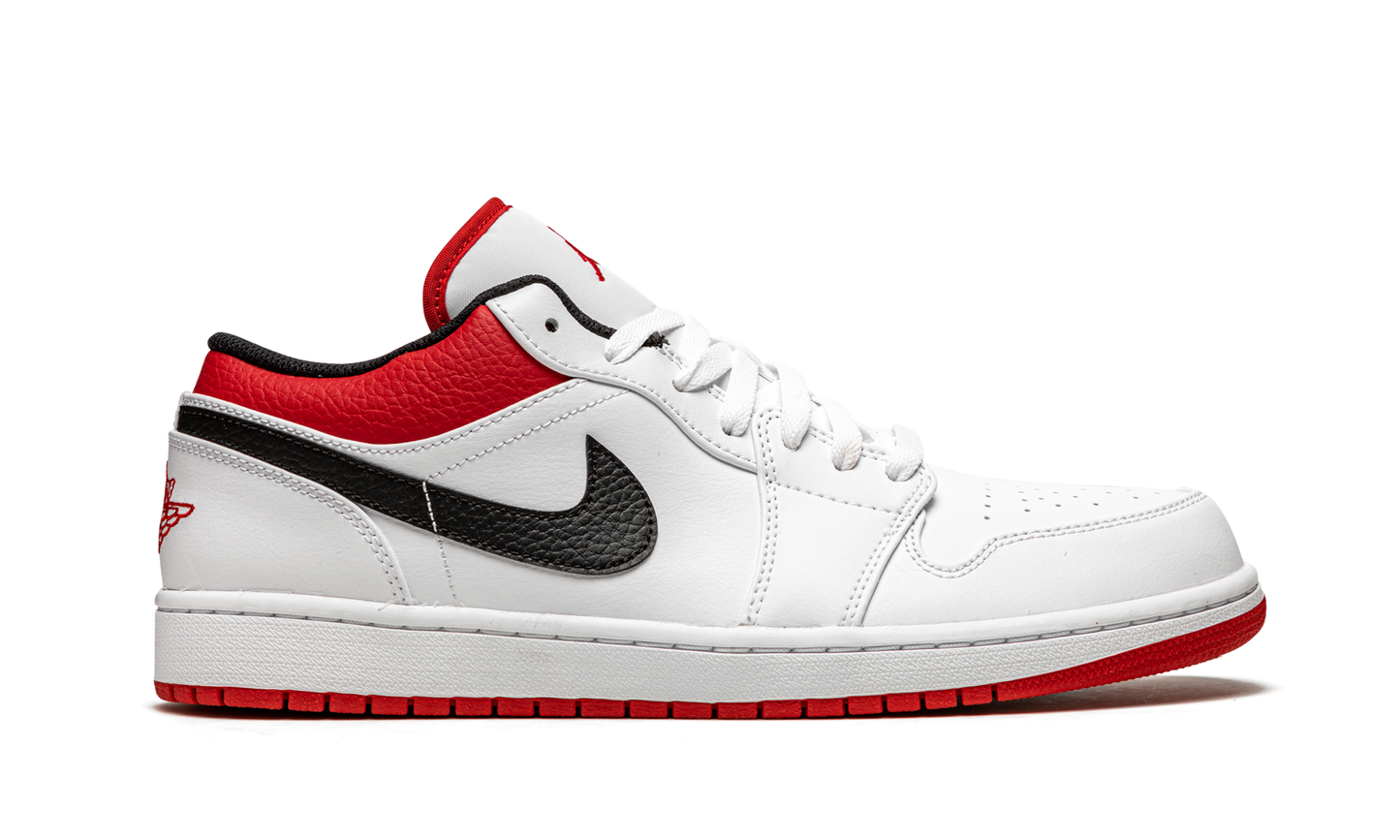 Air Jordan 1 Low "White University Red"