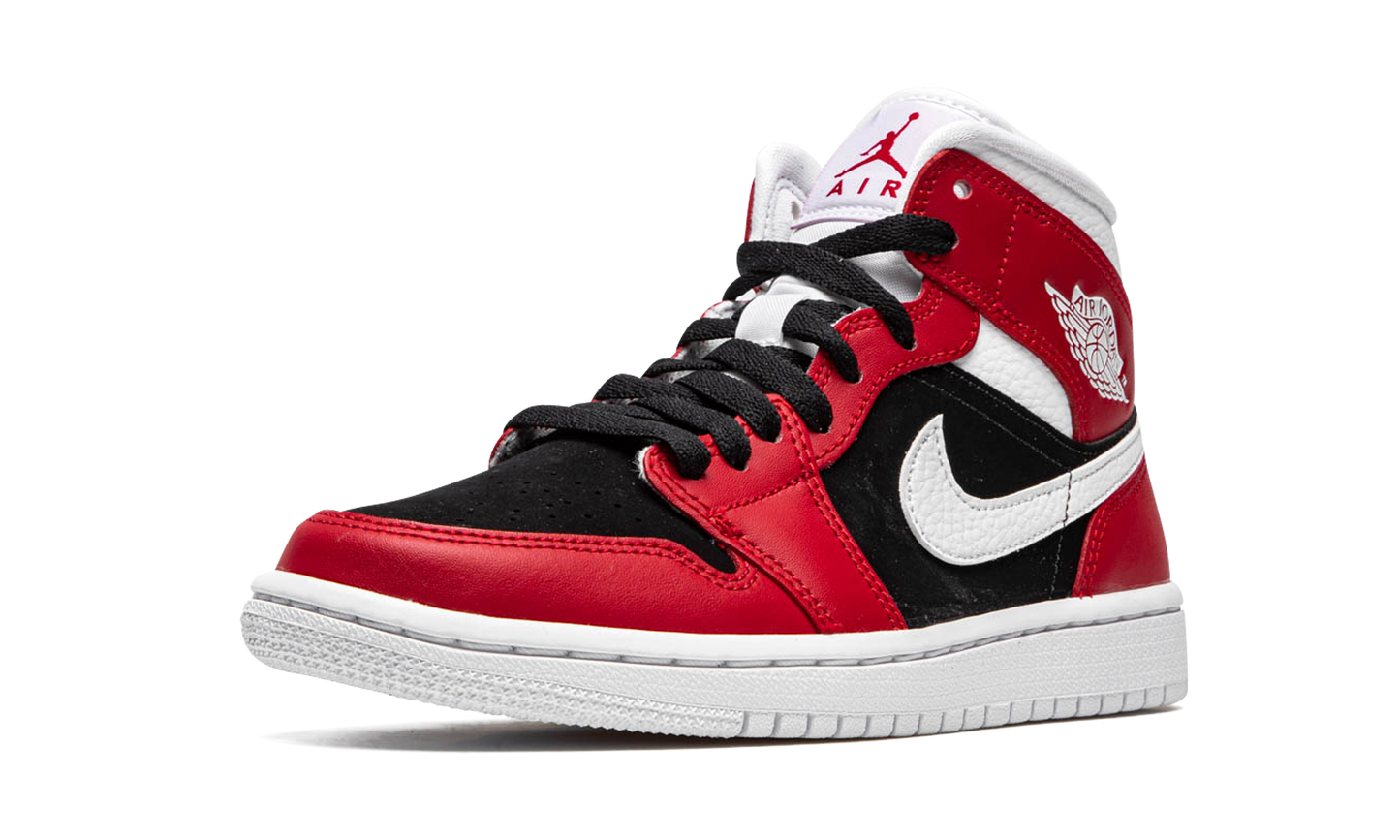 AIR JORDAN 1 MID WMNS "Gym Red / Black"