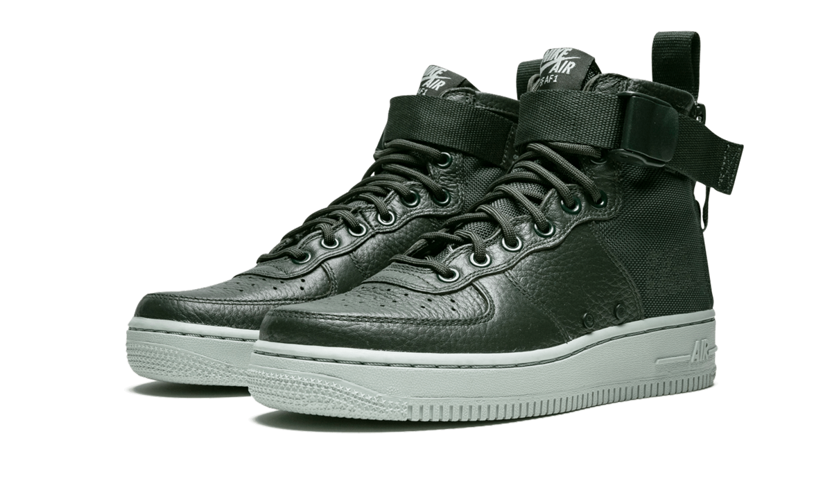 SF AF1 MID WMNS "Outdoor Green"