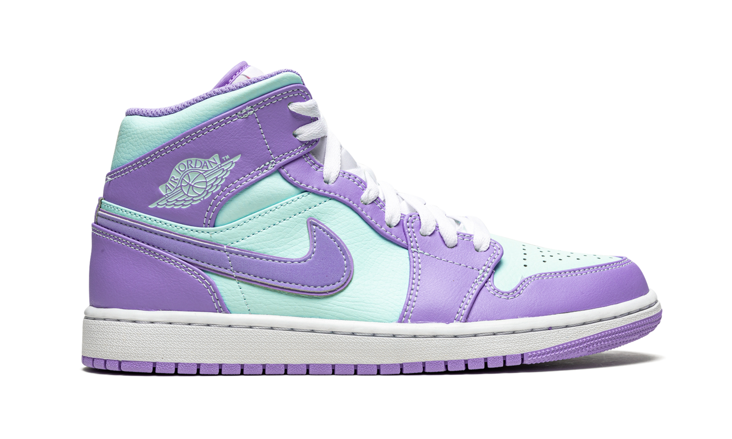 Air Jordan 1 Mid "Purple Pulse / Glacier Blue"