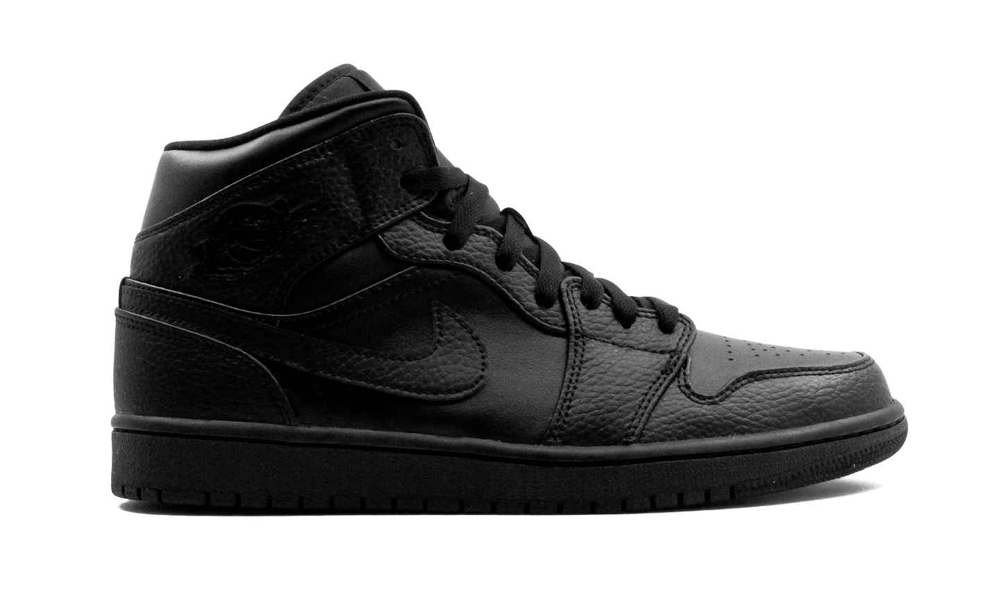 Air Jordan 1 Mid "Triple Black"