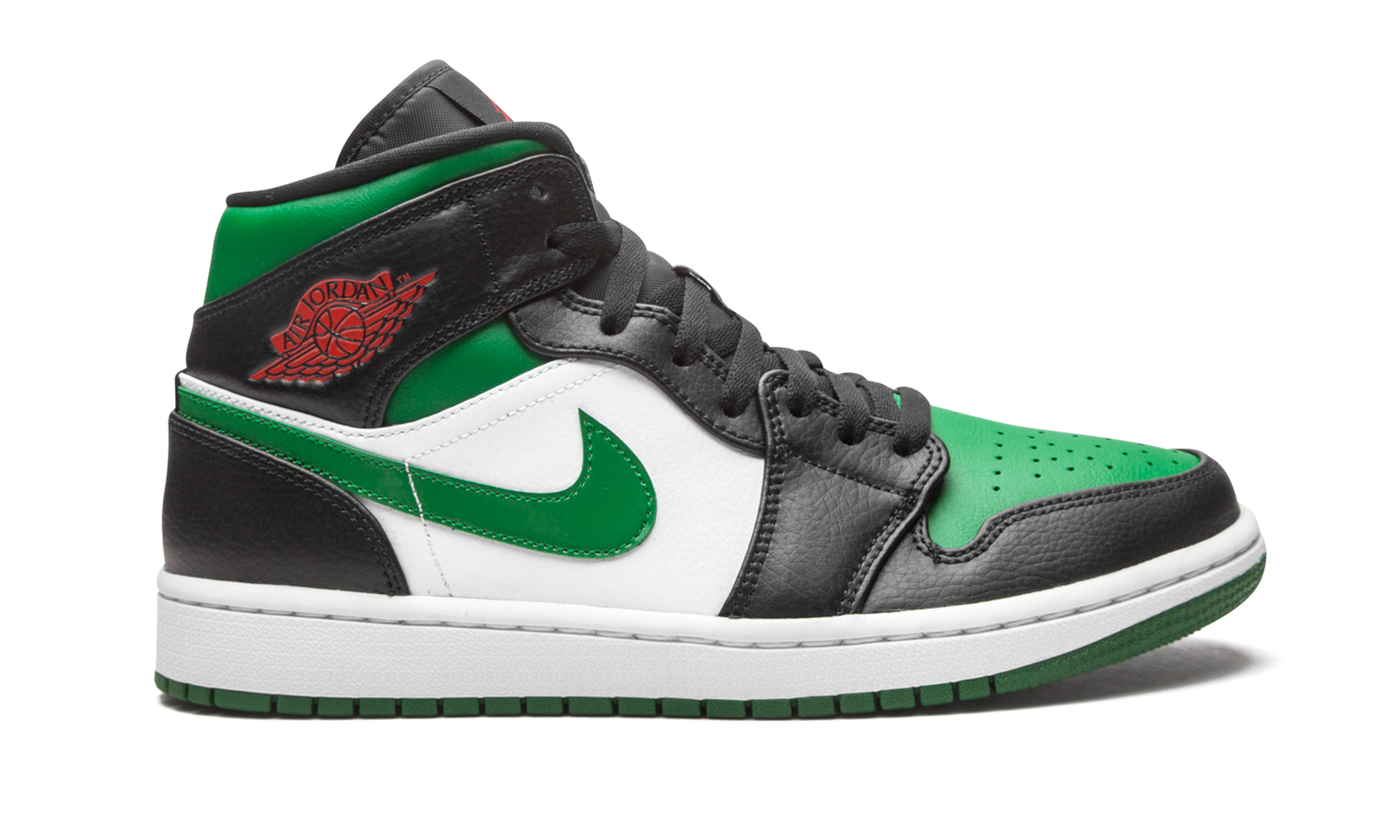 Air Jordan 1 Mid "Green Toe"