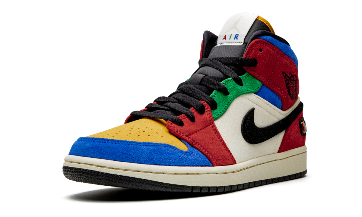 Air Jordan 1 Mid "Blue The Great - Fearless"