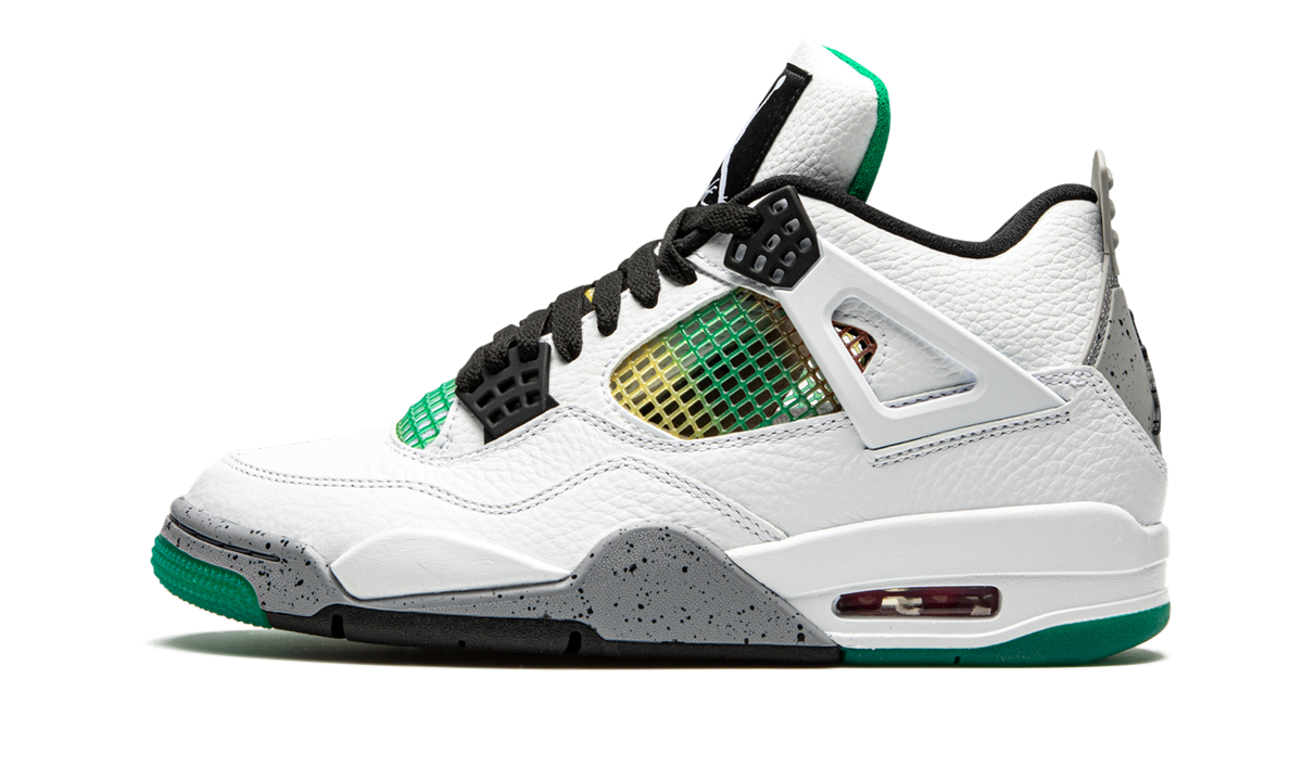 Air Jordan 4 Retro WMNS "Rasta - Lucid Green"