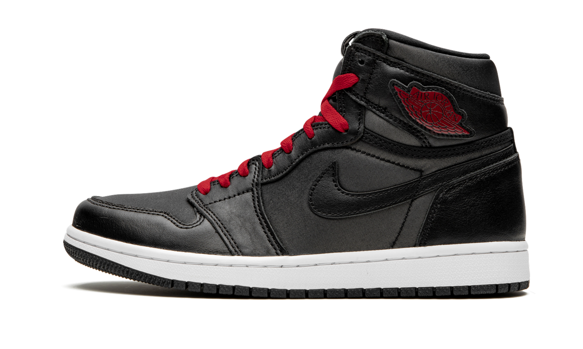 Air Jordan 1 Retro High OG "Black Satin/Gym Red"
