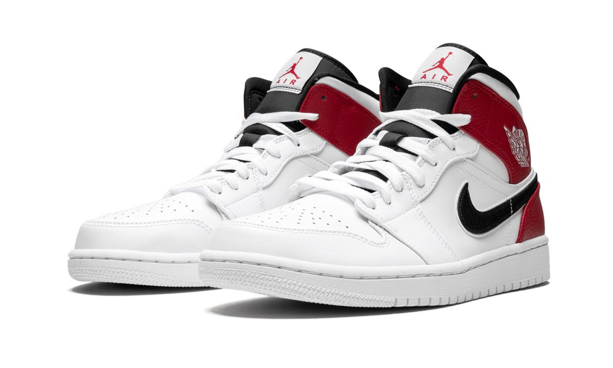 Air Jordan 1 Mid "White Chicago"