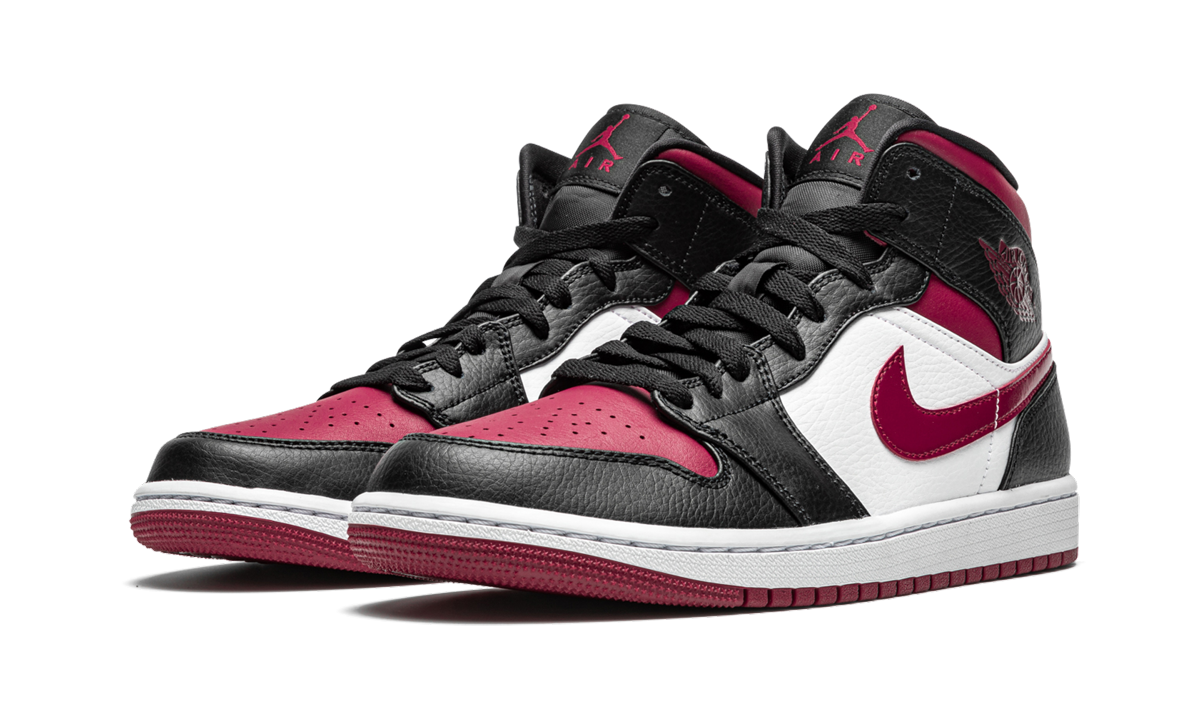 Air Jordan 1 Mid "Bred Toe"