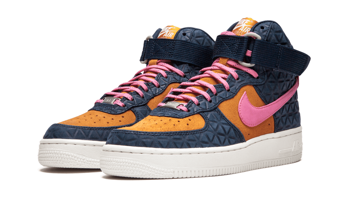 AIR FORCE 1 HI PRM SUEDE WMNS "Dynamic Pink"