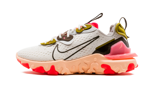 REACT VISION MNS WMNS "Summit White / Siren Red"