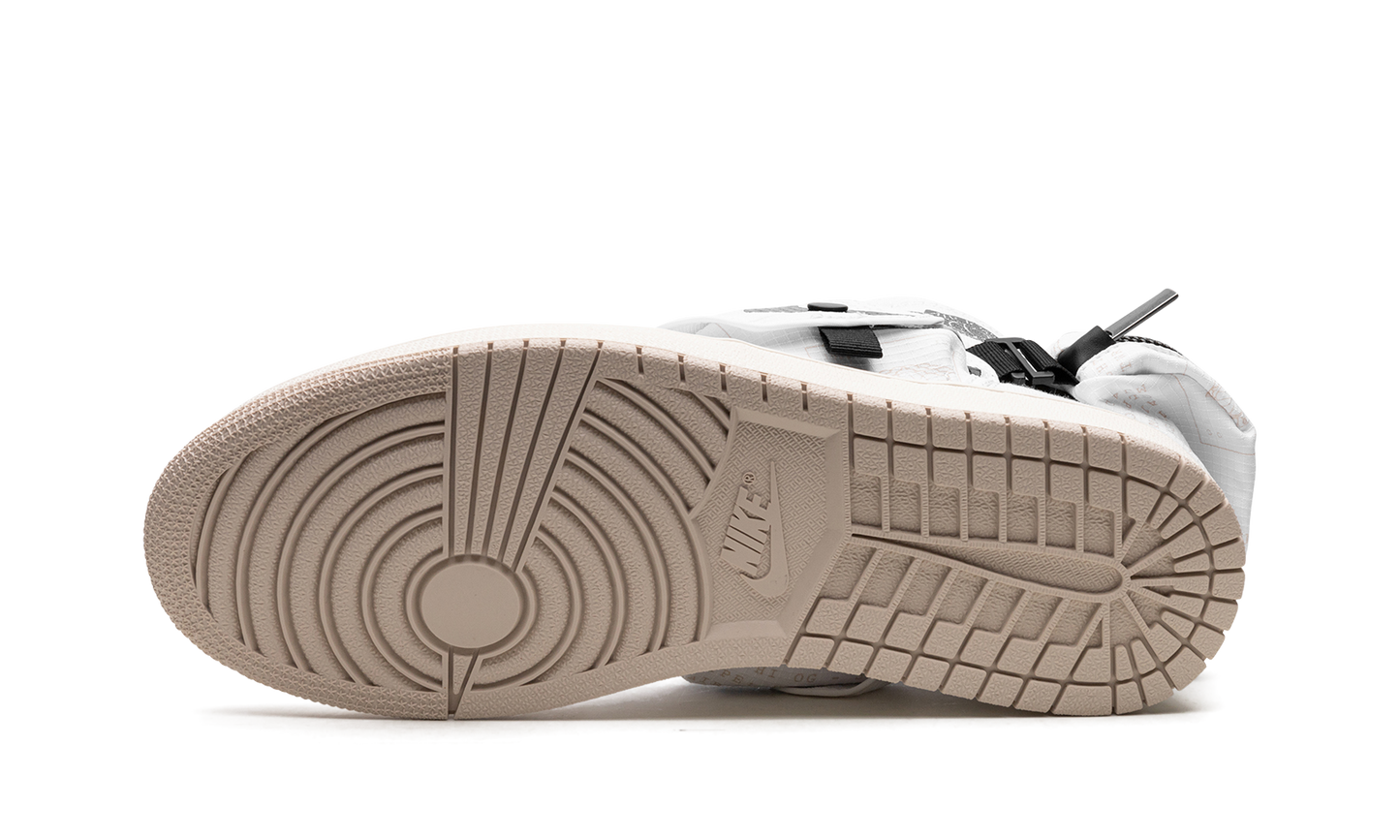 Air Jordan 1 Utility "WHITE BLACK"