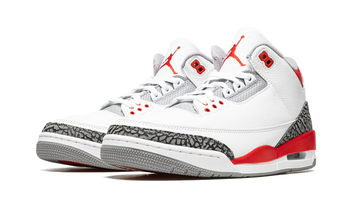 Air Jordan 3 Retro "Fire Red 2022"