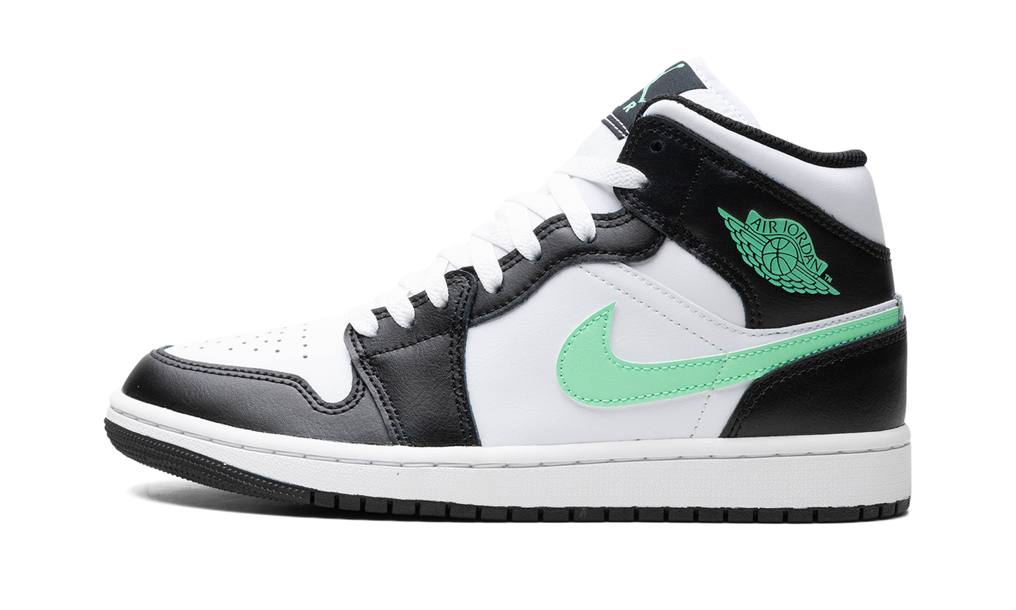 Air Jordan 1 Mid "GREEN GLOW"
