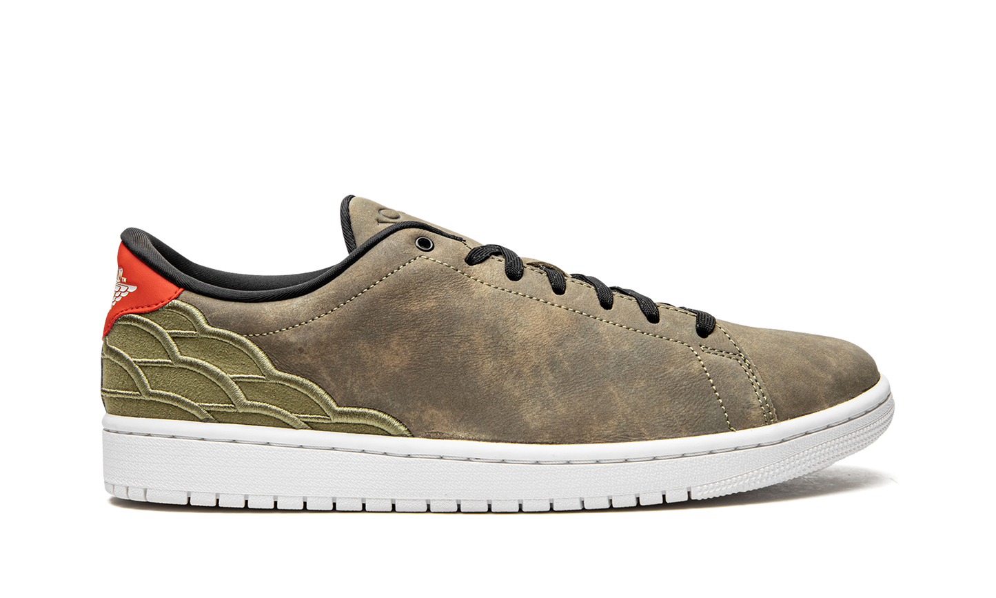 Air Jordan 1 Centre Court "Oil Green"