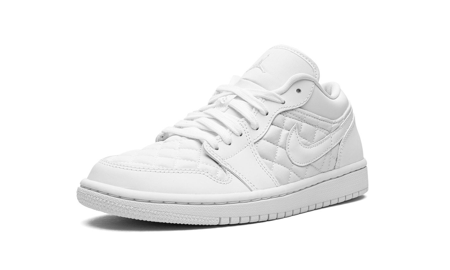 AIR JORDAN 1 LO QUILTED WMNS "Quilted White"