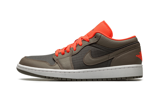 AIR JORDAN 1 LO SE WMNS "Black / Olive/ Bright Crimson"
