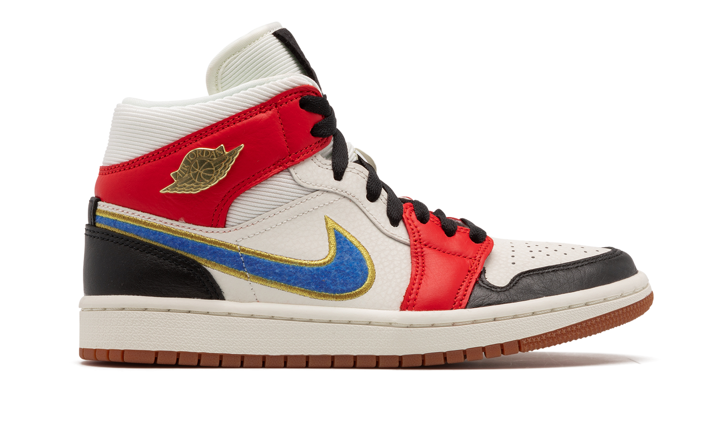 AIR JORDAN 1 MID SE WMNS "Let(Her)Man"