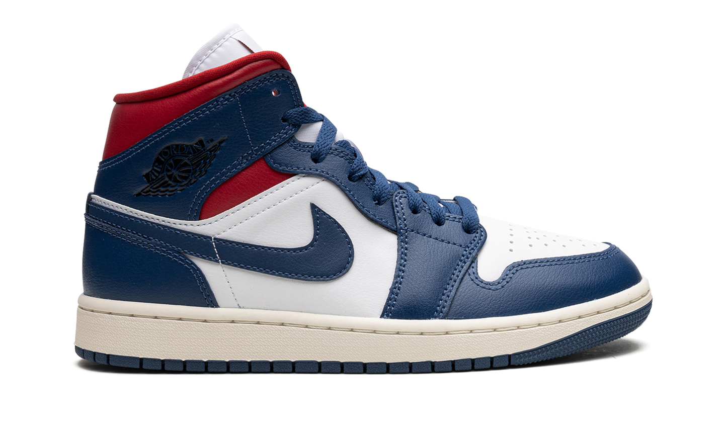 AIR JORDAN 1 MID WMNS "Blue / Red"