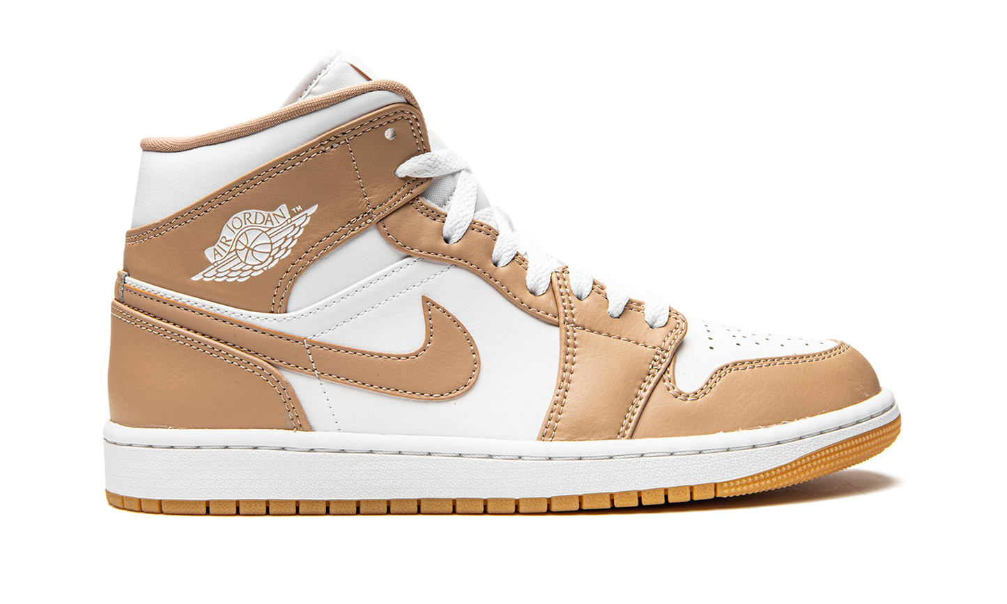 Air Jordan 1 Mid "Tan / Gum"