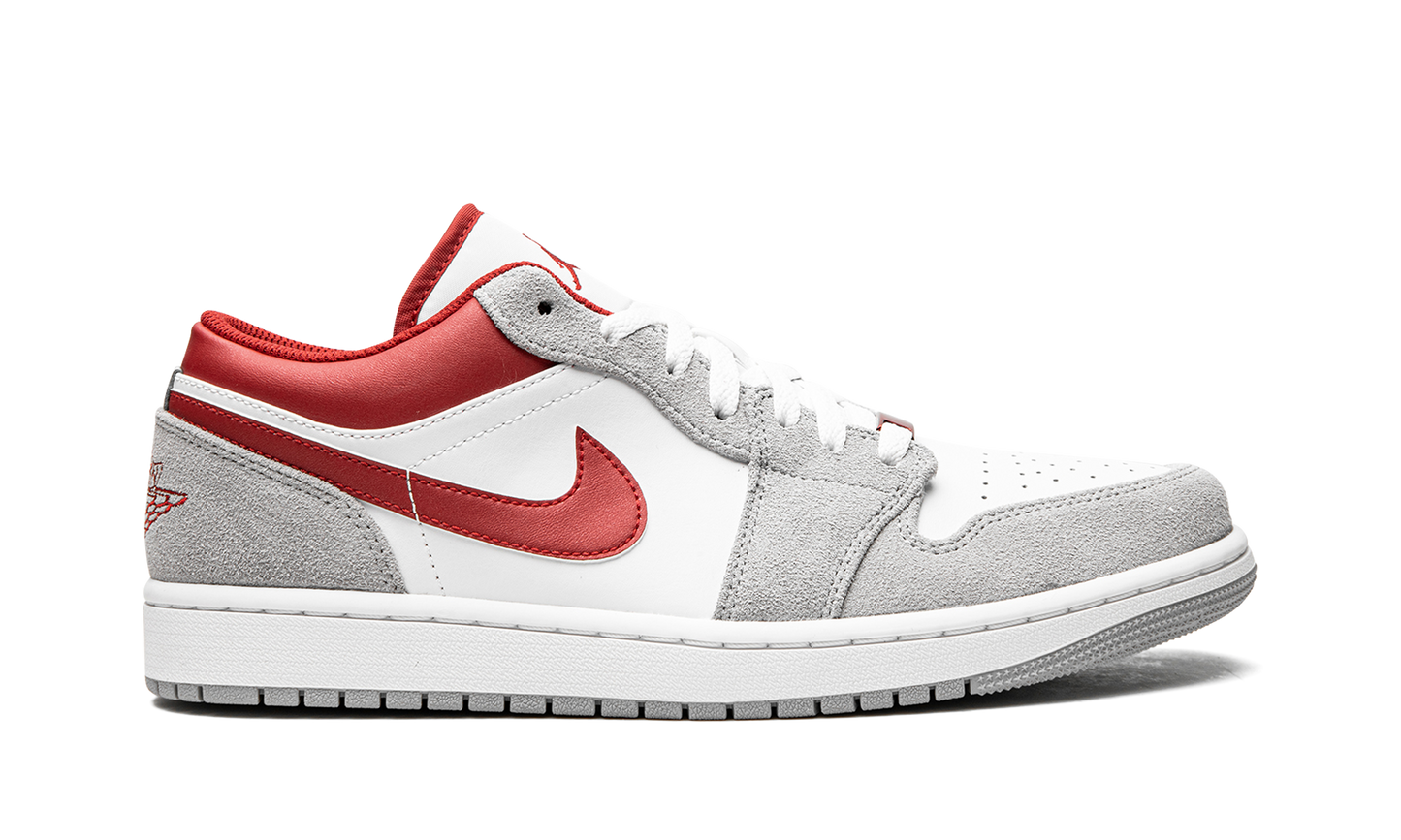 Air Jordan 1 Low SE "White / Grey / Red"