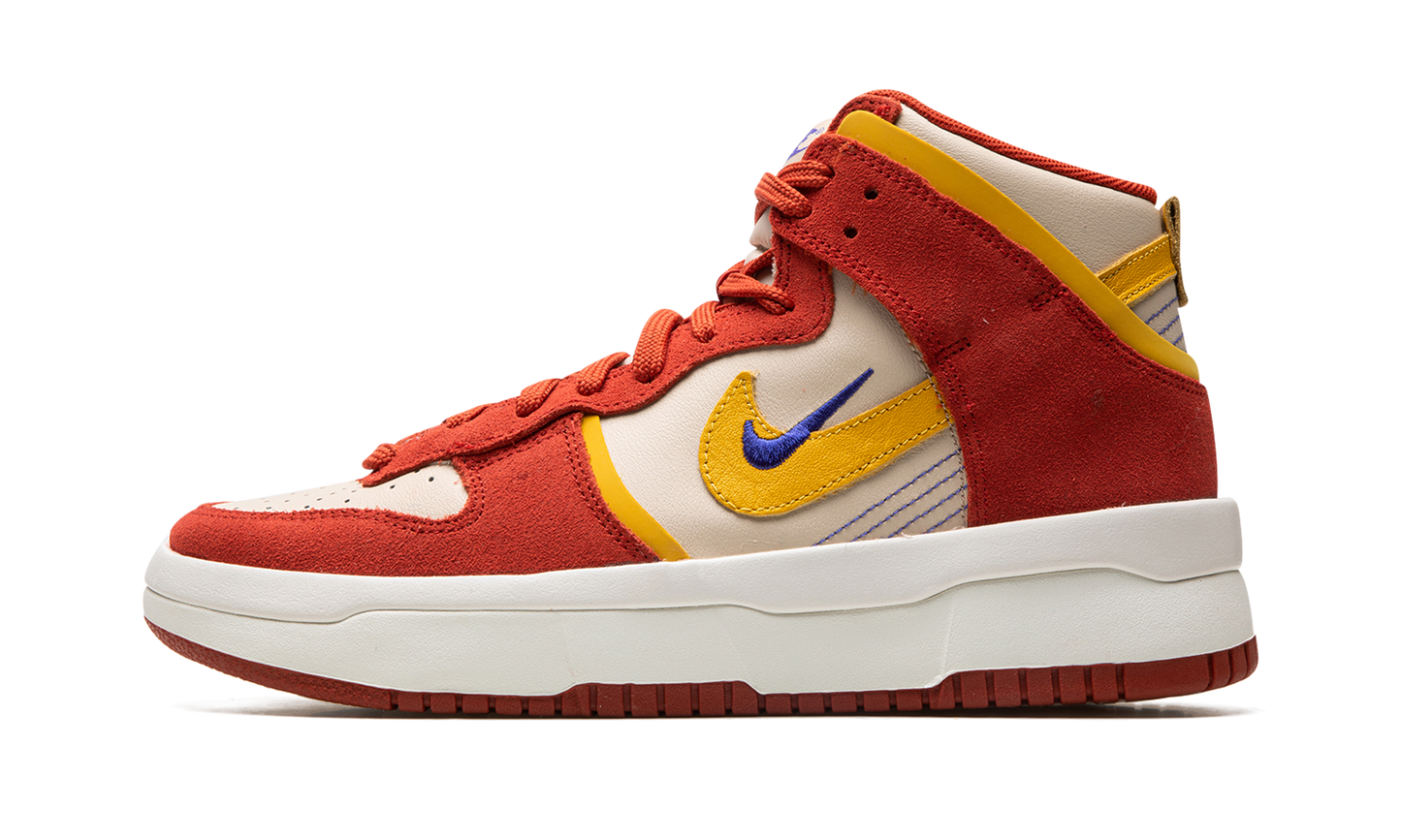 DUNK HIGH UP MNS WMNS "Dark Orange University Gold"