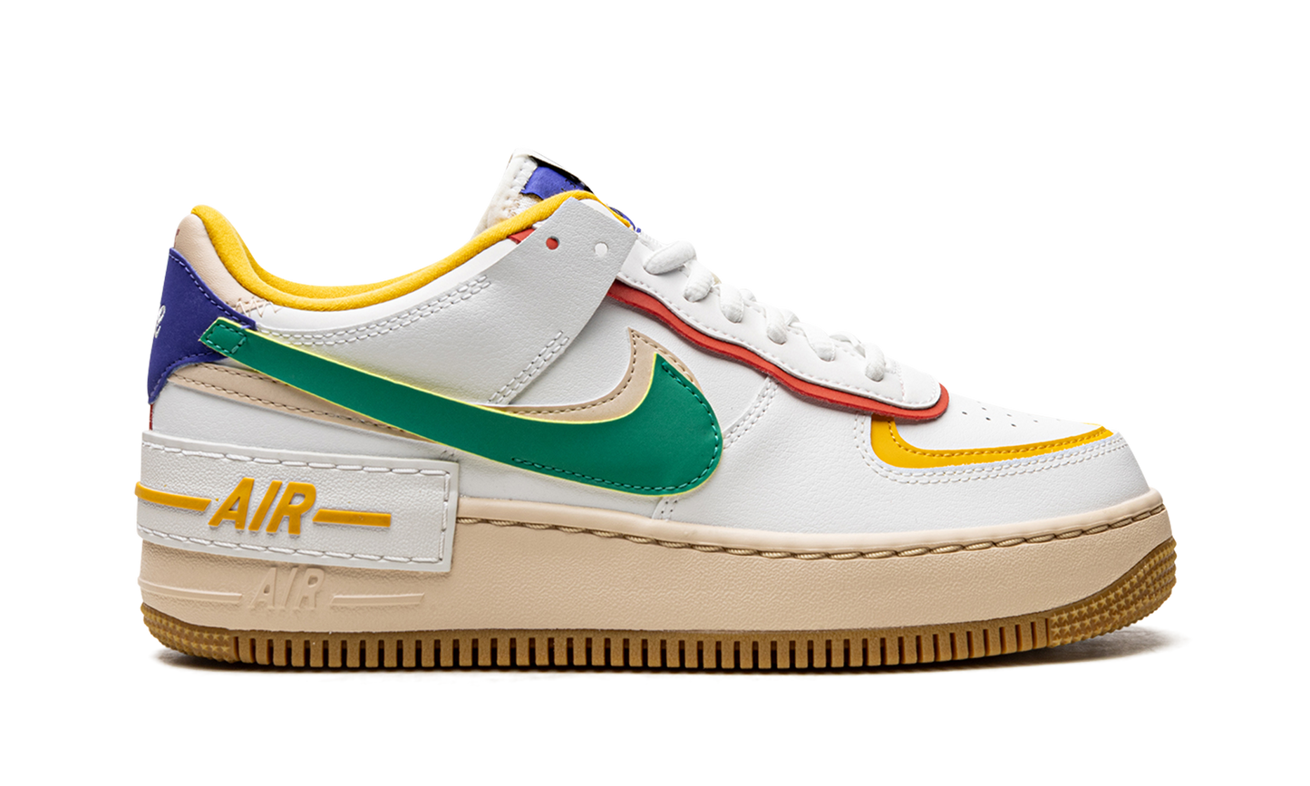 AIR FORCE 1 LO SHADO MNS WMNS "Summit White Neptune Green"
