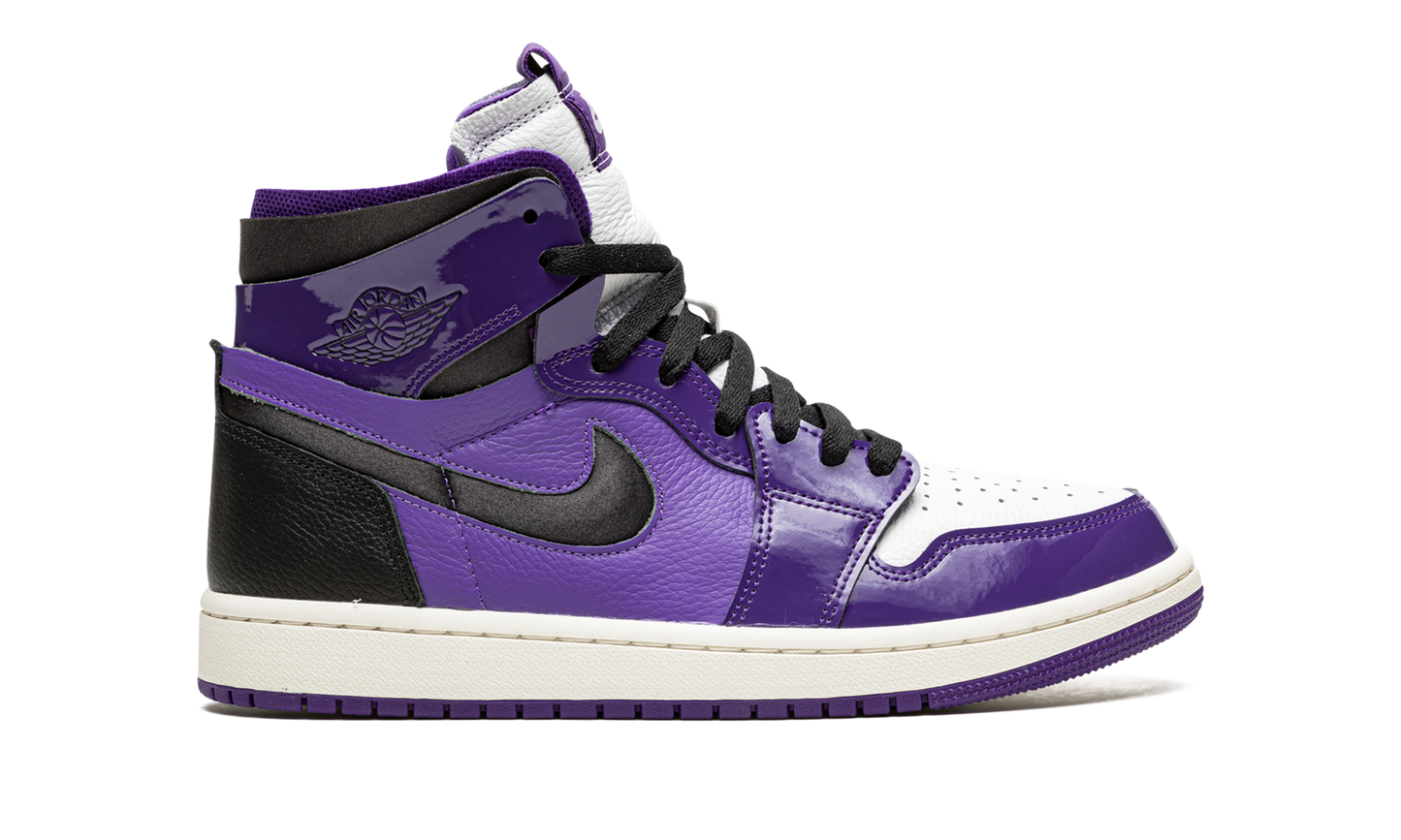 AIR JORDAN 1 HIGH ZOOM CMFT WMNS "Purple Patent"