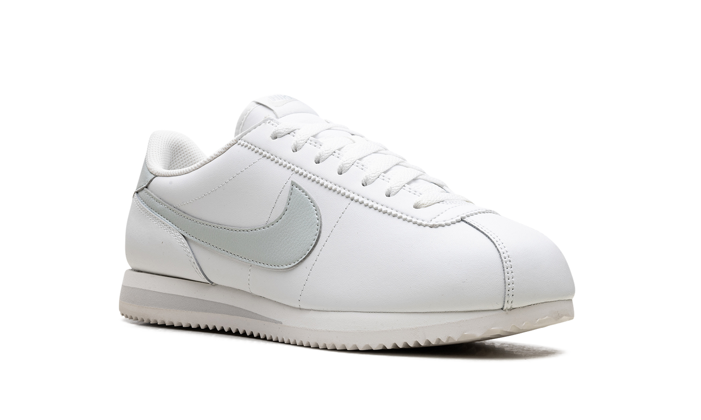Cortez Leather WMNS "Summit White Light Silver"