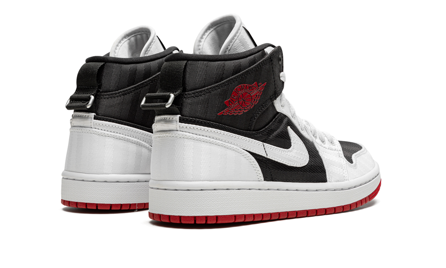 AIR JORDAN 1 MID SE UTL WMNS "White / Black / Gym Red"