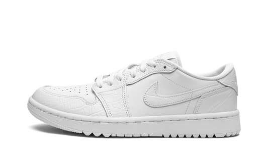 Air Jordan 1 Retro Low Golf "White Croc"