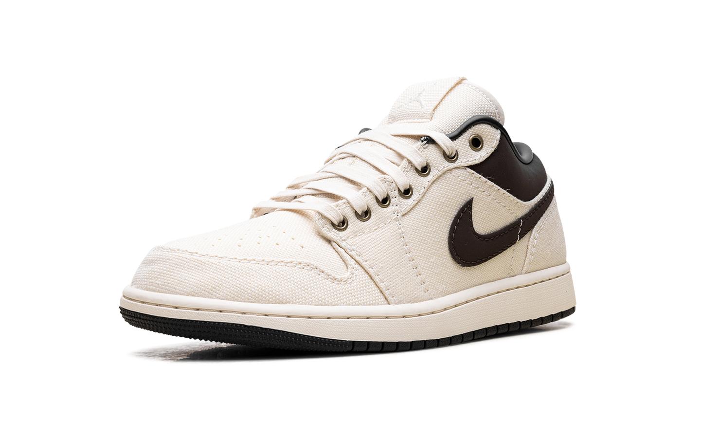 Air Jordan 1 Low Premium "Pale Ivory Baroque Brown"