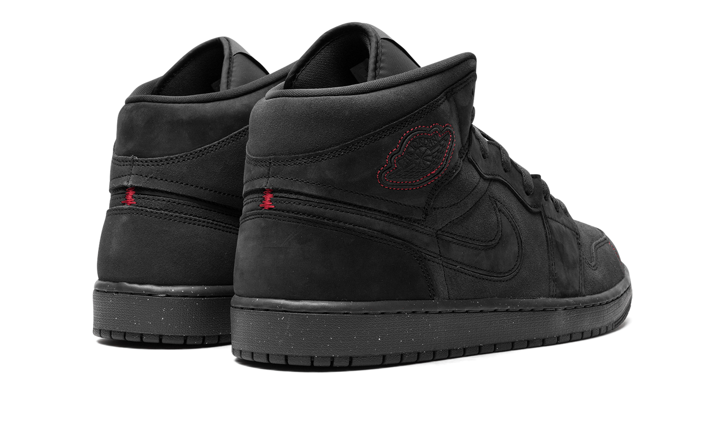 Air Jordan 1 Mid SE Craft "Dark Smoke Red"