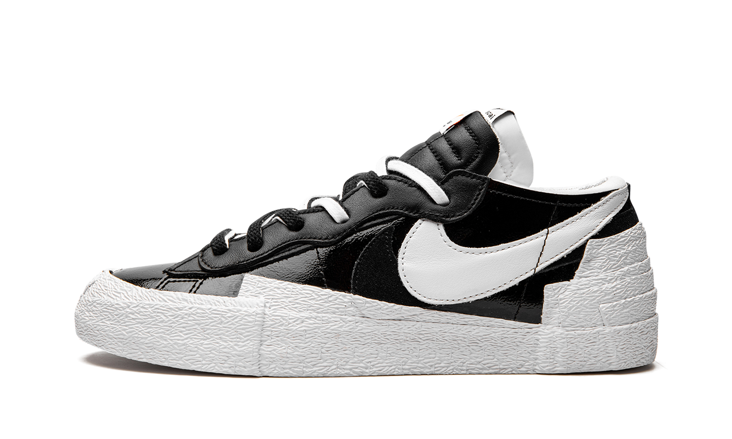 Blazer Low "Sacai - Black Patent Leather"