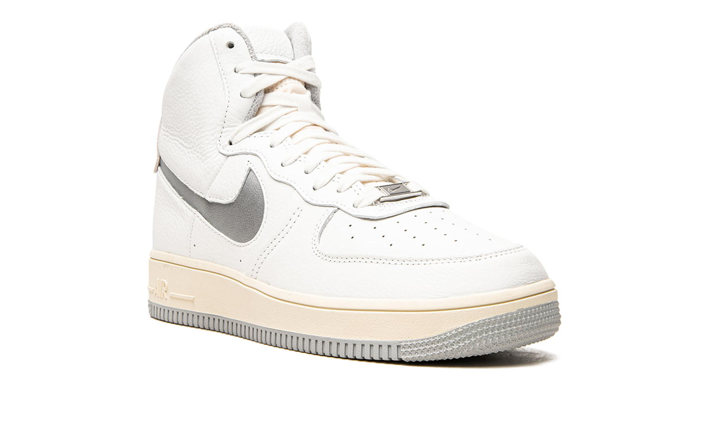 AIR FORCE 1 HIGH SCULPT MNS WMNS "White / Silver"