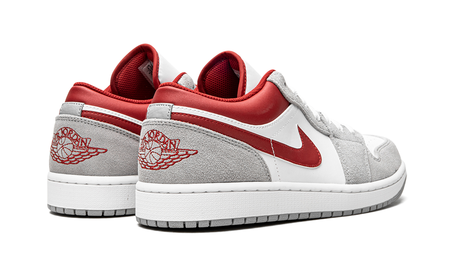 Air Jordan 1 Low SE "White / Grey / Red"